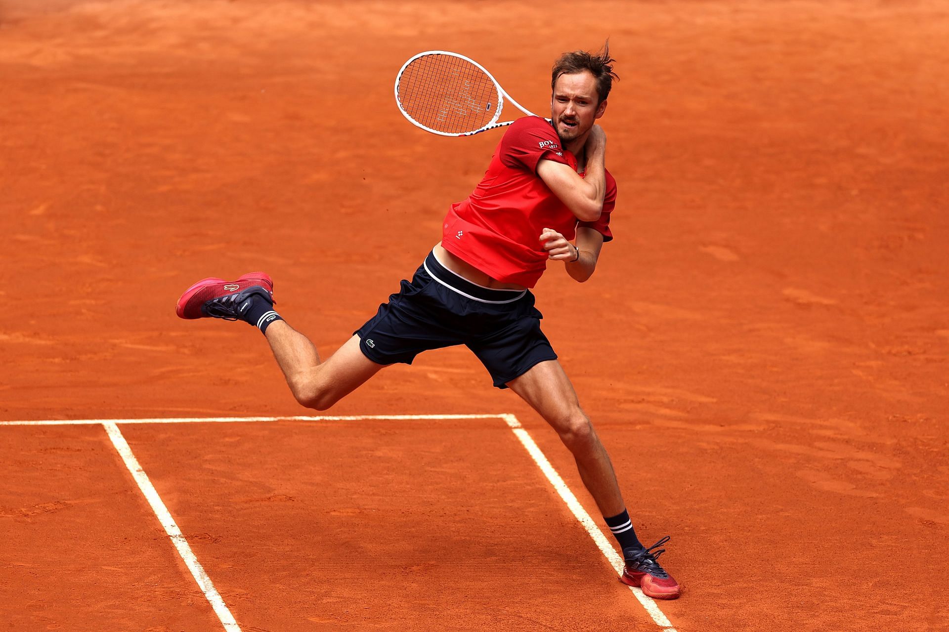 Daniil Medvedev will take on Jiri Lehecka in his quarterfinal.